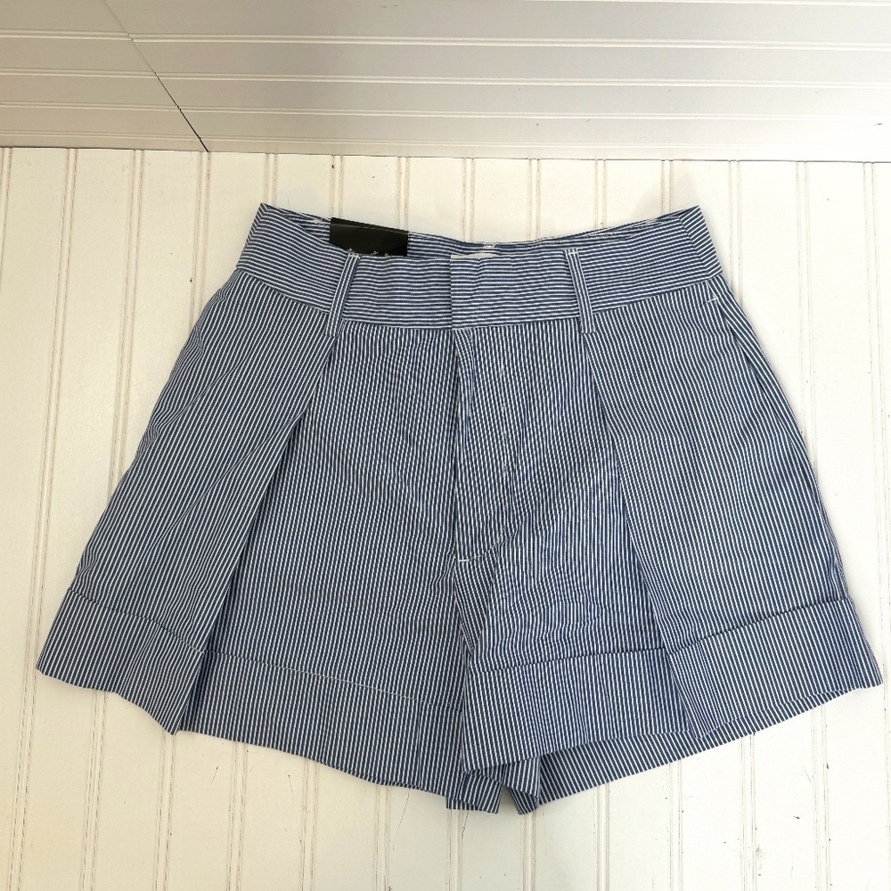 NEW Banana Republic Pin Striped Pants Blue White US Size 4